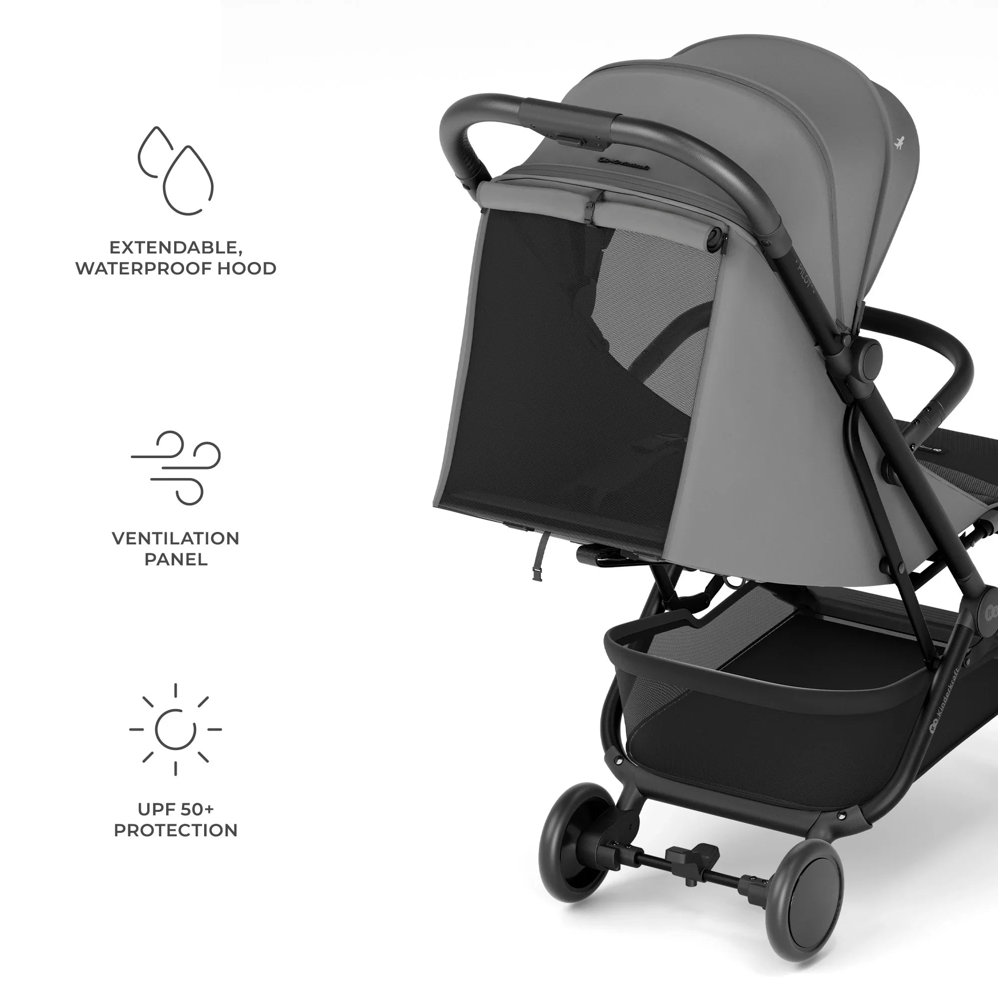 Poussette légère Kinderkraft PILOT 2