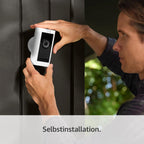 Ring Außenkamera Pro Solar (Stick Up Cam Pro) | Solarbetriebene Überwachungskamera aussen mit 1080p-HDR-Video, WLAN, 3D-Bewegungserfassung, Alexa-kompatibel | 2 Sicherheitskameras