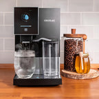 Cecotec Kompakte Superautomatische Kaffeemaschine mit Wifi Cremmaet Compactccino Connected Black Rose. 1350W, 19 Bar, TFT-Bildschirm und APP, Mahlwerk, Milchtank 400 ml und 1 Liter Wasser