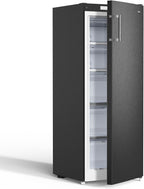CHIQ Gefrierschrank FSD160D4E | Wechselbarer Türanschlag | Sehr Leise 41 DB (145L Manuelle Abtauung)| 12 Jahre Garantie auf den Kompressor*| 126 x 54 x 55 cm (HxBxT)