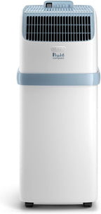 De'Longhi Pinguino PAC EM82, Mobile Klimaanlage für Räume bis zu 80 m³, 9.400 BTU, 2,4 kW, 63 dB, Entfeuchtungsfunktion, Energieklasse A, 24h-Timer, Weiß