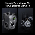 Creality K2 Plus Combo 3D-Drucker, 16-Farben Multimaterial-Druck, 350³mm XXL-Bauraum, Servo-Direktantrieb, Dual-KI-Kameras, Ultra-Leise <45dB, Aktive Heizkammer, RFID/WLAN (Industrie 4.0)