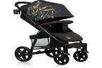 LIONELO Annet Plus Buggy bis 22 kg mit Liegefunktion, Kinderwagen klein zusammenklappbar mit Zubehör, Eva-Schaum-Räder, Moskitonetz, Fußdecke Getränkehalter, Korb