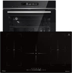 Autarkes Herdset: 60cm Einbaubackofen EB8017ED | 59cm Induktionskochfeld IH85901FZ | Katalyse | Pizzafunktion | Grill | Umluft | Heißluft | Automatik-Timer | SET8017IH592FZ
