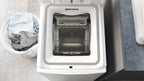Bauknecht WMT Pro Eco 6ZB Toplader-Waschmaschine / 6 kg / 1200 UpM/Antiflecken-Programm/FreshFinish/ZEN Technology/Startzeitvorwahl/SoftOpening/Kurz 30'/ 15° Green& Clean