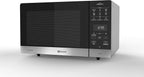 Bauknecht MW 49 SL Freistehender Mikrowellen Backofen/ Mikrowelle 800 Watt/ Quarz-Grill 900 Watt/ Heißluft 1700 Watt/ Dampfgarfunktion inkl. Dampfgarbehälter