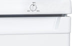 Exquisit Gefrierschrank GS80-040E weiss | Standgerät | 91 l Volumen | Weiß | Gefrieren | Türanschlag wechselbar | Gefrierschubladen