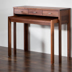 Sekretr Bordeaux, Form Exclusiv Design, Schreibtisch, Eiche, Kirschbaum oder Nubaum, Homeoffice