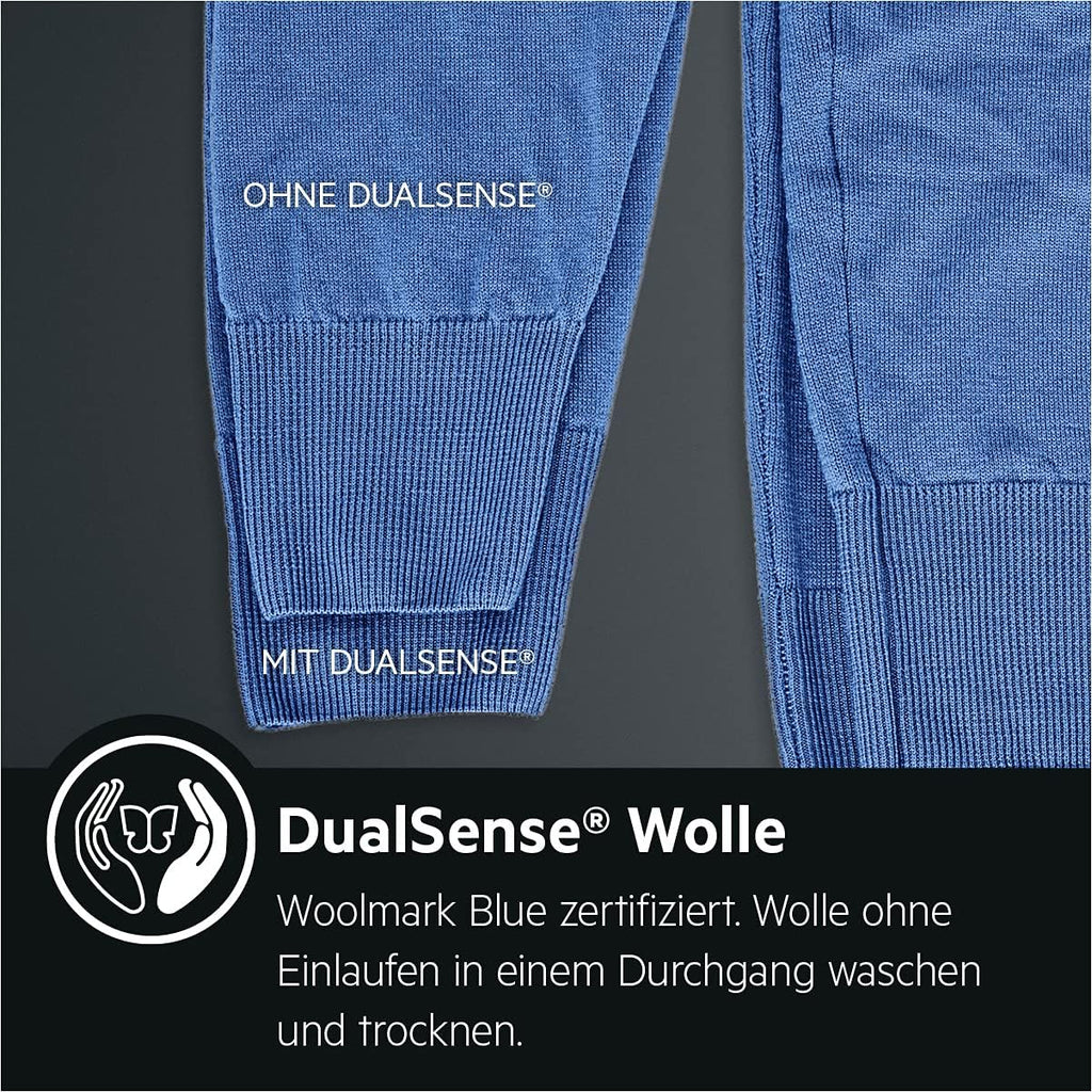 AEG L7WBA60680 Waschtrockner / DualSense - schonende Pflege / 8 kg Waschen / 5 kg Trocknen / D / energiesparend / Mengenautomatik / Nachlegefunktion / ProSteam - Auffrischfunktion / 1600 U/min