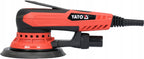 SZLIFIERKA ORBITALNA 150MM 350W Z REGULACJĄ OBROTÓW +KRĄŻKI P120 50sz. YATO