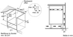 NEFF C1CMG84N0, N 50, Einbau Mikrowelle mit Heißluft, 45,4 x 59,4 x 57,0 cm (H x B x T), 44 l, Grill, 15 Automatikprogramme, Easy Clean, Edelstahl