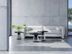 Akante Couchtsich und Beistelltisch Drop rund, verschiedene Hhen und Farben
