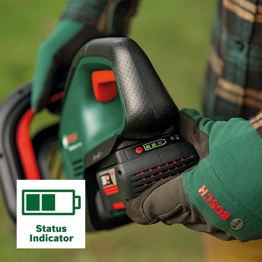 Bosch Akku-Heckenschere AdvancedHedgeCut 36V-65-28 (1x 2,0-Ah-Akku, 36-Volt-System, Messerlnge 65 cm, im Karton) - Testnote: sehr gut (Magazin: selbst ist der Mann)