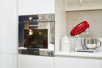 Smeg, SMF02PKEU Küchenmaschine, 10 Geschwindigkeitsstufen, Planetenrührwerk, Sicherheitsabschaltung, 2 Rührbesen, Kugelgriff aus Edelstahl, 800 W, Rose