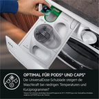 AEG L7WBA60680 Waschtrockner / DualSense - schonende Pflege / 8 kg Waschen / 5 kg Trocknen / D / energiesparend / Mengenautomatik / Nachlegefunktion / ProSteam - Auffrischfunktion / 1600 U/min