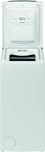 Bauknecht WMT Pro Eco 6ZB Toplader-Waschmaschine / 6 kg / 1200 UpM/Antiflecken-Programm/FreshFinish/ZEN Technology/Startzeitvorwahl/SoftOpening/Kurz 30'/ 15° Green& Clean