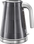 Russell Hobbs GeoSteel Frühstückset Toaster, Wasserkocher und Kaffeemaschine