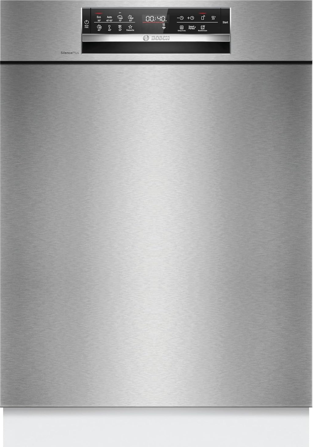 Bosch SMV4ETX08E, Serie 4, Smarter Geschirrspüler Vollintegriert 60 cm, Besteckkorb, Spülmaschine mit Programmassistent, besonders Leise, Rackmatic, Automatische Türöffnung, InfoLight, AquaStop