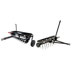 Brinly AS2 40BH P Kombination Aerifizierer Streuwagen