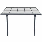 Fornorth Terrassenüberdachung 313x254x220-260cm