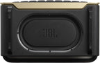JBL Authentics 200 Smart Home Lautsprecher – 70er Jahre Retro-Design Bluetooth Box – Mit Quadrex Grill, Google Assistant, Alexa, AirPlay und JBL One App – Schwarz