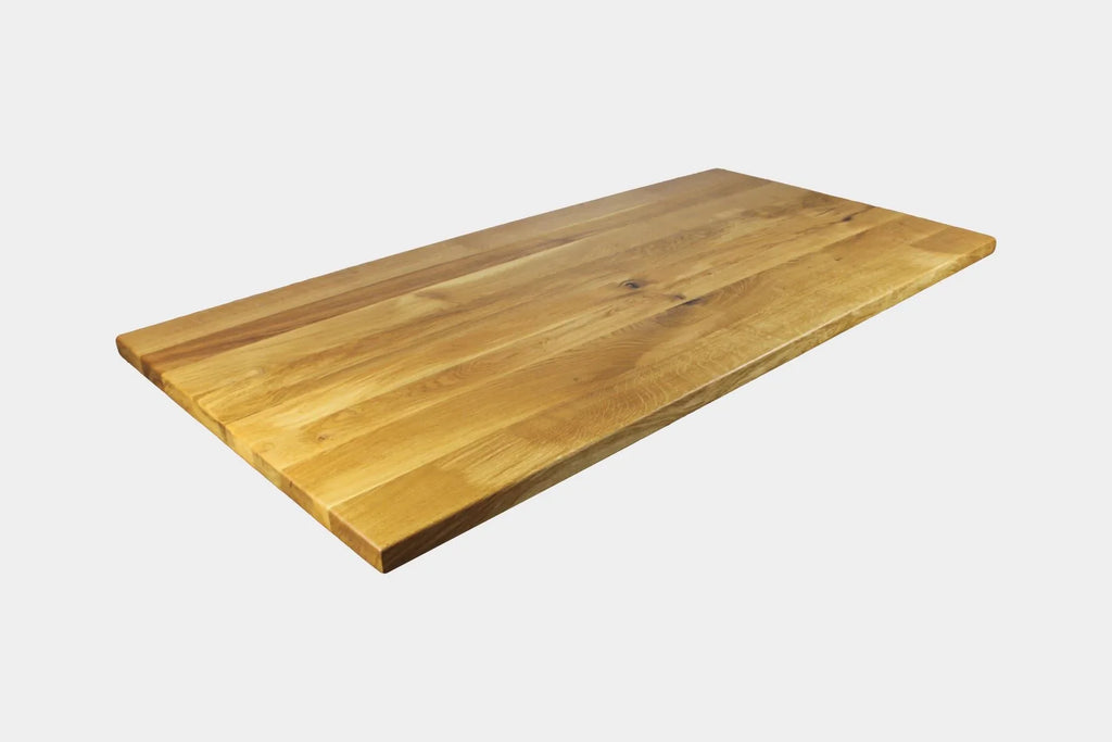 Serie UNA | Massivholztisch - nur Tischplatte ohne Gestell - Eiche - versch. Gren und Farben | Lnge: 160 - 300 cm | Breite: 90 -100 cm