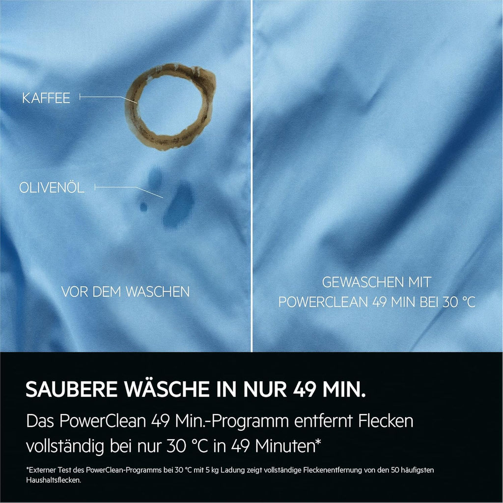 AEG L7WBA60680 Waschtrockner / DualSense - schonende Pflege / 8 kg Waschen / 5 kg Trocknen / D / energiesparend / Mengenautomatik / Nachlegefunktion / ProSteam - Auffrischfunktion / 1600 U/min Weiß