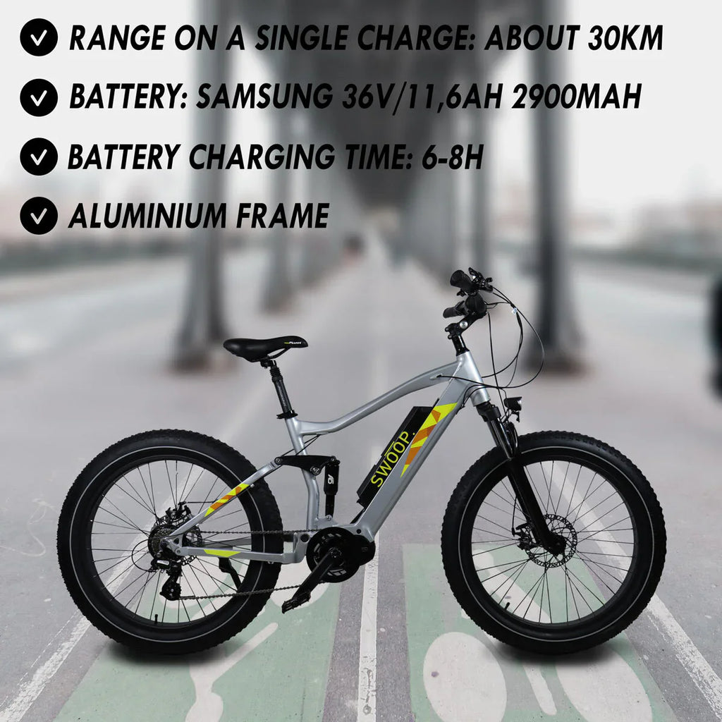 Swoop E-Bike Fatbike Pro 26