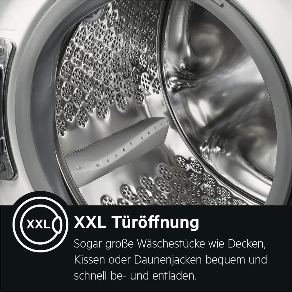 AEG L7WBA60680 Waschtrockner / DualSense - schonende Pflege / 8 kg Waschen / 5 kg Trocknen / D / energiesparend / Mengenautomatik / Nachlegefunktion / ProSteam - Auffrischfunktion / 1600 U/min