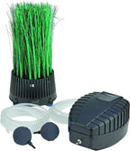OASE 50249 Teichbelüfter OxyTex Set 1000, Teichbelüftung, Sauerstoffversorgung, Belüftungspumpe, Filtermedium, erhöht Filterleistung um bis zu 25%