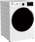 Beko B3WFU58415W1 b300 Waschmaschine, 8 kg, Waschvollautomat, Restzeitanzeige, Schleuderwahl, 1400 U/min, Dampffunktion, AddXtra-Nachlegefunktion, Bluetooth, Hygiene+ allergikergeeignet, Weiß