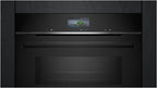 Siemens HB578GBS3, iQ500, Einbau-Backofen 60 x 60 cm, activeClean Pyrolyse Selbstreinung, TFT-Display, 3D Heißluft, Schnellaufheizung, cookControl40 Automatikprogramme, softMove, Edelstahl