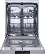 Gorenje GS 620 C10S Freistehender Geschirrspüler/ 60cm / 14 Maßgedecke / 3 Körbe / 5 Programme/Inverter PowerDrive Motor/SpeedWash/TotalDry/vollständiger Überlaufschutz/Grau Metallic