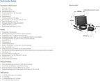 esotec Solar Bachlaufset 70 3400 PRO, Komplettset, Bachlaufpumpe 3400l/h, Solarmodul 70Wp, Erdspieß, Teichpumpe, DIY Solarbrunnen, Wasserspiel, Komplettset, 3m 101966