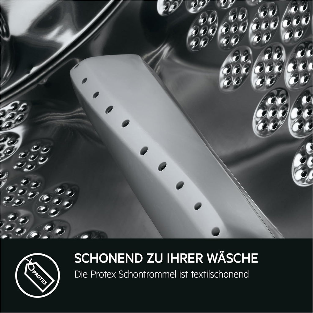 AEG L7WBA60680 Waschtrockner / DualSense - schonende Pflege / 8 kg Waschen / 5 kg Trocknen / D / energiesparend / Mengenautomatik / Nachlegefunktion / ProSteam - Auffrischfunktion / 1600 U/min