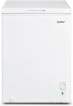 Comfee RCC100WH2(E) Gefriertruhe/169 kWh/Jahr/85cm hoch/99L/38dB/Geringe Lautstärke/Hoch effizientesD-förmigesRohr/Geeignet für verschiedene Einsatzszenarien/Einstellbarer Temperaturregler/Weiß