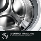AEG L6FBG51470 Waschmaschine / Serie 6000 mit ProSense / Testsieger der Stiftung Warentest / 7,0 kg / Leise / Mengenautomatik / Nachlegefunktion / Kindersicherung / Wasserstopp / 1400 U/min