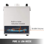 VEVOR Rauchreiniger Laser-Gravur 220V, Lasergravurmaschine Luftreiniger 80W, Staubreiniger, Rauchluftreiniger für CNC-Laser, Verschleißfestes Metall, Ventilator Luftreiniger, gegen Staub, Rauch