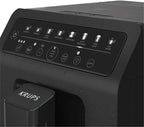 Krups Evidence ECOdesign Kaffeevollautomat mit Milchschlauch, 8 Getränke, 2-Tassen-Funktion, Recyceltes Material, Kaffeemaschine, Weiß/Schiefer, EA897A10