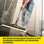 Krcher Dampfreiniger SC 5 EasyFix mit Heiwasser-Zuschaltung, Dampfdruck: 4,2 bar, Aufheizzeit: 3 min., Flche: ca. 150 m, Tank: 0,5 l + 1,5 l, inkl. Bodenreinigungsset EasyFix und Düsen