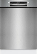 Bosch SMV4ETX08E, Serie 4, Smarter Geschirrspüler Vollintegriert 60 cm, Besteckkorb, Spülmaschine mit Programmassistent, besonders Leise, Rackmatic, Automatische Türöffnung, InfoLight, AquaStop