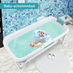 Sonnewelt Faltbare Badewanne mit Abdeckung