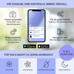 Klarstein Mobile Klimaanlage mit Abluftschlauch, 3-in-1 Klimagerät mit Ventilator, Luftentfeuchter & Nachtmodus, Kleine & Portable Klimaanlage für Wohnung & Büro, 12000 BTU Niedrig Verbrauch