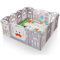 Sonnewelt Laufgitter Faltbares baby mit Krabbelmatte