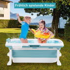 Sonnewelt Faltbare Badewanne mit Abdeckung