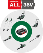 Bosch Home and Garden Akku Laubblser ALB 36 LI (ohne Akku, Karton, Luftgeschwindigkeit: 180 - 260 km/h, 36 Volt System)