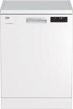 Beko BDFN26420W b300 freistehender Geschirrspüler, unterbaufhig, Platz für 14 Magedecke, Pro  Inverter Motor, TrayWash, HygieneIntense, 6 Programme, WaterSafe+, Wei