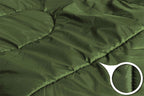 normani 4-in-1-Funktion Extrem Outdoor Schlafsack 'Antarctica' aus Nylon Rip-Stop mit 500 + 250 g/m² Hollow Fiber Füllung 220 x 90 cm