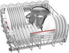 Bosch SMV4ETX08E, Serie 4, Smarter Geschirrspüler Vollintegriert 60 cm, Besteckkorb, Spülmaschine mit Programmassistent, besonders Leise, Rackmatic, Automatische Türöffnung, InfoLight, AquaStop