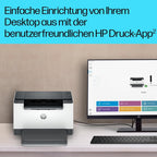 HP LaserJet MFP M235sdw Multifunktions-Laserdrucker Schwarzweiß, Drucken, Kopieren, Scannen, Automat.beidseitiger Druck, Dual-Band Wi-Fi, USB, LAN, HP Smart App, Intelligente Benutzeroberfläche